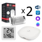 Комплекты управления для радиаторов по Wi-Fi для Умного дома