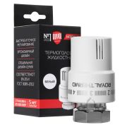 Термоголовка жидкостная Royal Thermo Design М30х1,5 (белый)