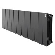 Радиатор биметаллический Royal Thermo PianoForte 300 Чёрный - 16 секц.