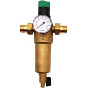 Фильтр VIEIR с регулятором давления и манометром 3/4quot; для гор. воды (10/1)