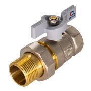 Кран шар. СТМ СТАНДАРТ 3/4quot; с накид.гайкой бабочка