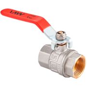 Кран шаровой MVI латунный Ду 20 PN40 вн-вн, рычаг