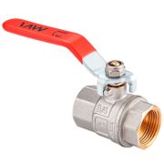 Кран шаровый латунный полнопроходной MVI 3quot; PN40 вн-вн, рычаг