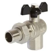 Кран VRT шаровой со сгоном угловой 1/2quot; бабочка