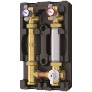 Группа быстрого монтажа Giacomini котельная 1quot; со смес. клапаном, без насоса, R586RY112