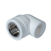 Угольник MeerPlast PPRC 20х1/2 ВР белый (1/10/150)