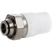 Муфта FUSITEK с накидной гайкой PP-R 20х3/4quot;, евроконус, FT05301