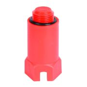 Заглушка ONE PLUS монтажная красная 1/2