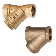 Фильтр Giacomini сетчатый Y-образный латунь Ду 15 Ру30 G1/2quot; ВР, R74AY103