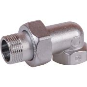 Угольник Giacomini с отводом, ВР 1quot;, R19X005