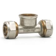 Тройник VIEIR цанговый T20х1/2quot;ВРх20 (80/5) MPTF203