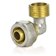 Уголок VIEIR цанговый L20x1/2quot; НР (150/10) MPLM203