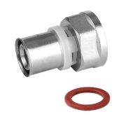 Соединитель VIEIR пресс c накид. гайкой 16х1/2F VRK163B (10/1)