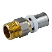 Муфта STI пресс латунь ДН 16х 1/2quot; НР