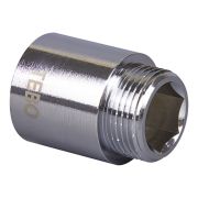 Удлинитель TEBO хромированный ВР/НР 1/2quot;x20 мм (48/384)