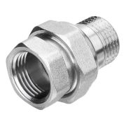 Соединитель AQUALINK прямой (Американка) ВР-НР латунная 1 1/4quot;