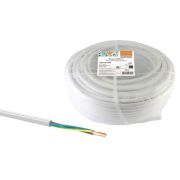 Провод TDM ELECTRIC ПВСмб 3х2,5 (50) белый