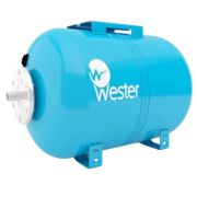 Гидроаккумулятор Wester горизонтальный 50л 10бар, WAO50