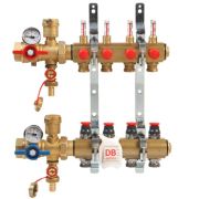 Комплект коллекторного узла Giacomini с динамич. регулир. расхода 1quot; x 18 /11 выс. расх., R553FKDB13