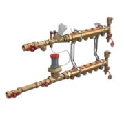 Узел коллекторный Giacomini квартирный 3/4quot; x 18 /4 зоны, GE550Y194