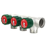 Коллектор модульный ELSEN 3/4quot; 2х3/4quot; ЕК TIN латунь