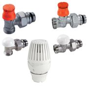 Комплект термостатич. Giacomini c преднастр. НР (без коробки) 1/2quot; x 16 - угл., R460PA003