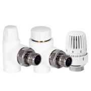 Комплект для радиатора TEBO бел. PP-R №3 1/2 (1/17), 030061111