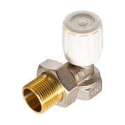 Клапан CTM регулирующий для радиатора ручной угловой 1/2quot; ТЕРМО (10), арт. CARAVH12