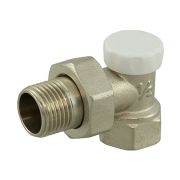 Клапан CTM запорный для радиатора угловой 1/2quot; ТЕРМО (10), арт. CARAVL12