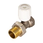 Клапан CTM регулирующий для радиатора ручной прямой 1/2quot; ТЕРМО (13), арт. CARSVH12