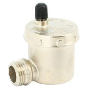 Воздухоотводчик Uni-Fitt автоматический c боковым подключением 1/2quot;, никелированный