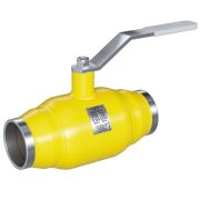 Кран шаровой стальной приварной LD Gas Ду200/150 Ру25 неполнопроходной