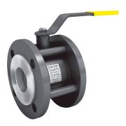 Кран шаровой стальной разборный фланцевый LD 11с67п Ду32 Ру16 полнопроходной, компактный, L-80мм