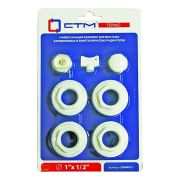 Комплект CTM ТЕРМО для радиатора 1/2quot; без кронштейнов