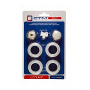 Комплект CTM ТЕРМО для радиатора 3/4quot; без кронштейнов