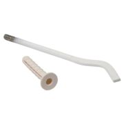 Кронштейн Кайрос штыревой 7х180 мм плоский с дюбелем, А6.7.18ф