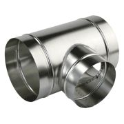 Тройник НЕОКЛИМАТ оцинкованный 90 D 125/100 0,5 мм