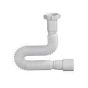 Труба ОРИО гофрированная 1 1/2 * 40/50 белый дл. 470-1250мм АС-10132 (1/75)