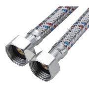 Подводка д/воды сталь 1/2quot; г/г 30 cм CTM