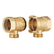 Элемент модульного коллектора Giacomini кр., с отводом 1quot; x 3/4quot;E x DN32 (2), R580TY106