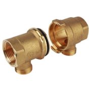 Элемент модульного коллектора Giacomini кр., с отводом 1quot; x 18 x DN32 (2), R580TY006