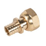 Муфта Royal Thermo ritable N аксиальная с нак.гайкой, латунь, 16х3/4