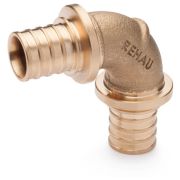 Угольник REHAU 90гр 32 PLATINUM RX+, бронза