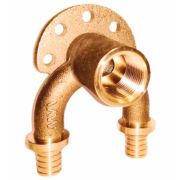 Колено двойное настенное MVI 16x1/2quot;x16