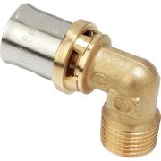 Угольник-пресс Giacomini латунь НР 20x1/2quot;, RM127Y037