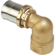 Угольник-пресс Giacomini латунь ВР 16x3/4quot;, RM129Y043