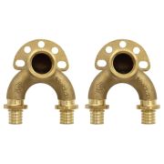 Уголок VIEIR проточный настенный для труб из сшитого полиэтилена ZL16X2,0-Rp1/2quot; VER-PRO VRP1620L