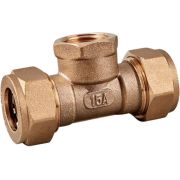 Тройник VIEIR обжимной 25X1quot;X25 ВР (30/10) VPF25525