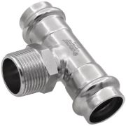 Тройник VIEIR нар.р. 22×3/4quot;×22 VER-PRO (40/4)