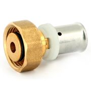 Муфта Uni-Fitt пресс-В 20x3/4quot;EK с накидной гайкой